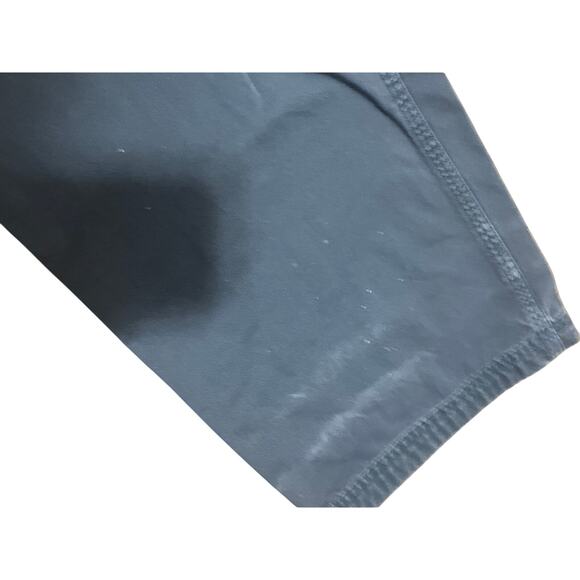 Duluth Trading Co Men's 38 x 30 Gray Thrashed 100% Cotton Carpenter Work Pants - Picture 5 of 9